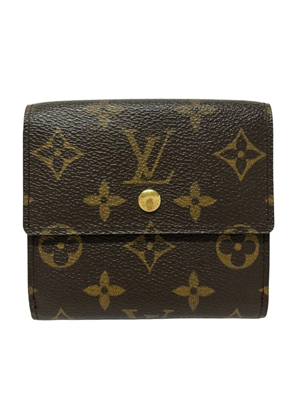 Louis Vuitton Snap Wallet Monogram Porte Monnaie Billets Cartes Credit Leather